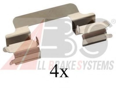Скобы тормозных колодок A.B.S. 1231Q