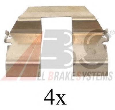 Скобы тормозных колодок A.B.S. 1232Q