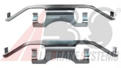 Скобы тормозных колодок A.B.S. 1241Q