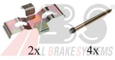 Скобы тормозных колодок A.B.S. 1248Q
