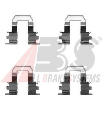 Скобы тормозных колодок A.B.S. 1255Q