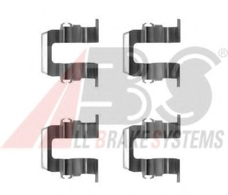 Скобы тормозных колодок A.B.S. 1259Q