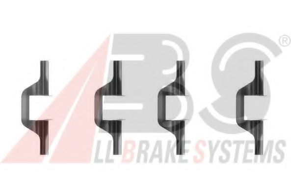 Скобы тормозных колодок A.B.S. 1263Q