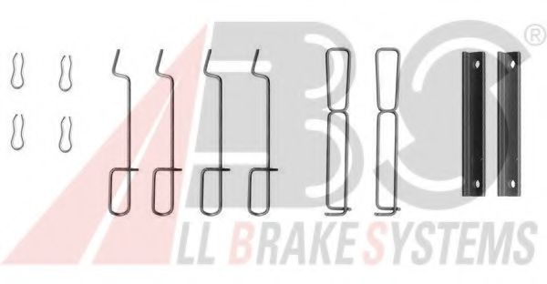 Скобы тормозных колодок A.B.S. 1265Q