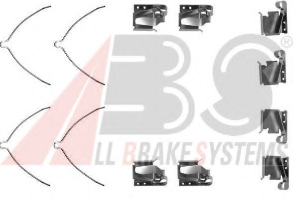 Скобы тормозных колодок A.B.S. 1269Q