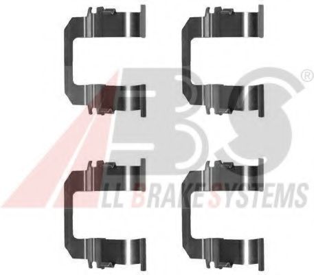 Скобы тормозных колодок A.B.S. 1275Q