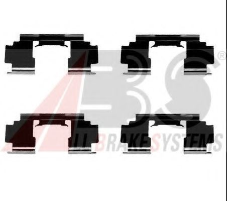 Скобы тормозных колодок A.B.S. 1276Q