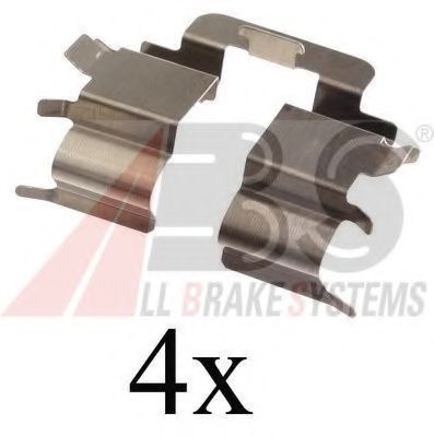 Скобы тормозных колодок A.B.S. 1277Q