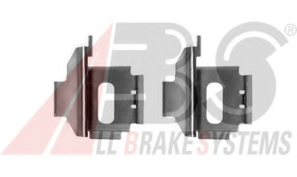 Скобы тормозных колодок A.B.S. 1283Q