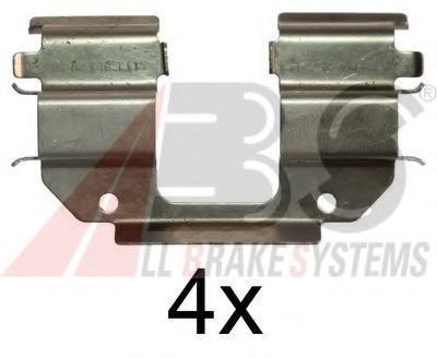 Скобы тормозных колодок A.B.S. 1285Q