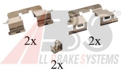 Скобы тормозных колодок A.B.S. 1290Q
