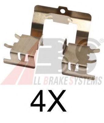 Скобы тормозных колодок A.B.S. 1620Q