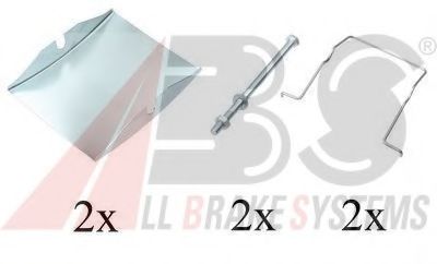 Скобы тормозных колодок A.B.S. 1623Q