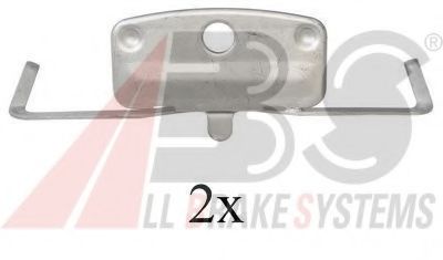 Скобы тормозных колодок A.B.S. 1644Q