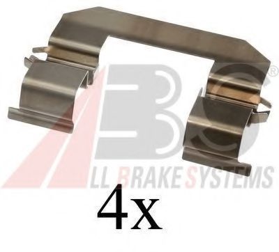 Скобы тормозных колодок A.B.S. 1645Q