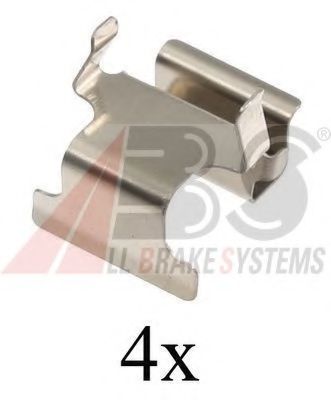 Скобы тормозных колодок A.B.S. 1673Q