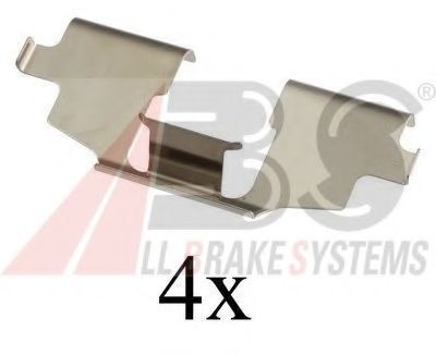 Скобы тормозных колодок A.B.S. 1675Q