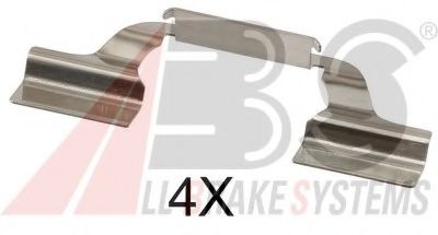Скобы тормозных колодок A.B.S. 1685Q