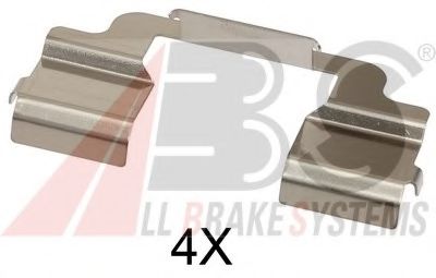 Скобы тормозных колодок A.B.S. 1703Q