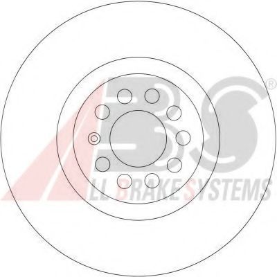 Тормозной диск A.B.S. 17058