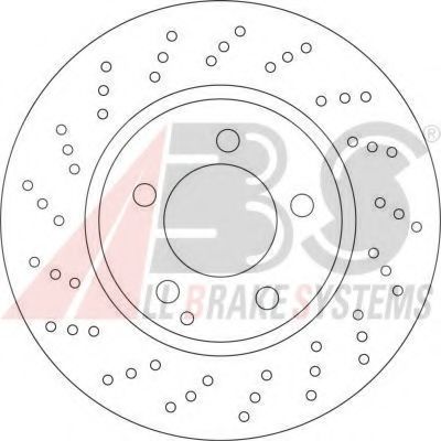 Тормозной диск A.B.S. 17110