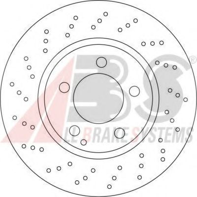 Тормозной диск A.B.S. 17111