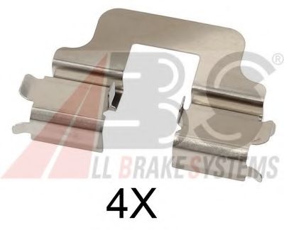Скобы тормозных колодок A.B.S. 1712Q