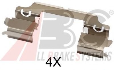 Скобы тормозных колодок A.B.S. 1716Q