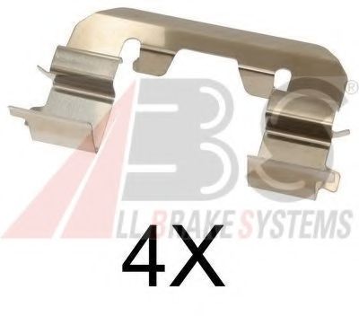 Скобы тормозных колодок A.B.S. 1719Q