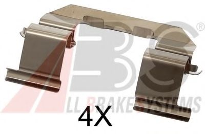Скобы тормозных колодок A.B.S. 1723Q