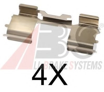 Скобы тормозных колодок A.B.S. 1726Q