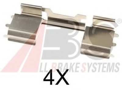 Скобы тормозных колодок A.B.S. 1729Q