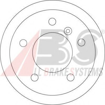 Тормозной диск A.B.S. 17347