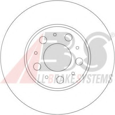 Тормозной диск A.B.S. 17404
