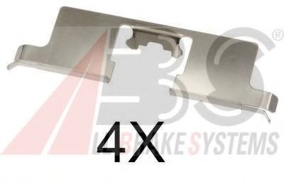 Скобы тормозных колодок A.B.S. 1745Q