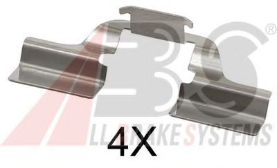 Скобы тормозных колодок A.B.S. 1749Q