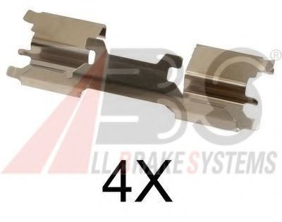 Скобы тормозных колодок A.B.S. 1762Q