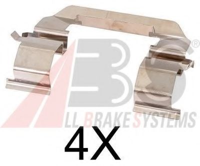 Скобы тормозных колодок A.B.S. 1776Q
