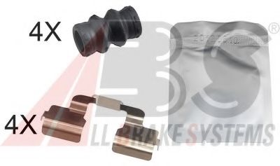 Скобы тормозных колодок A.B.S. 1797Q