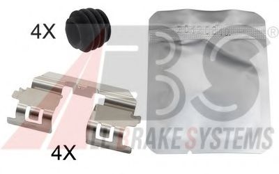 Скобы тормозных колодок A.B.S. 1810Q