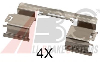 Скобы тормозных колодок A.B.S. 1813Q
