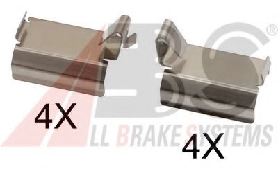 Скобы тормозных колодок A.B.S. 1820Q