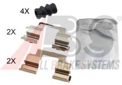 Скобы тормозных колодок A.B.S. 1822Q