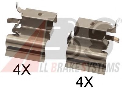 Скобы тормозных колодок abs 1823Q