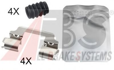 Скобы тормозных колодок A.B.S. 1826Q