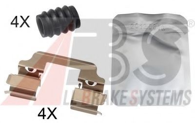 Скобы тормозных колодок A.B.S. 1828Q