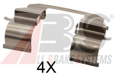 Скобы тормозных колодок A.B.S. 1833Q