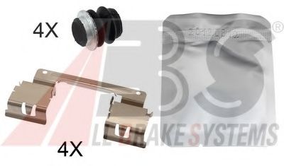 Скобы тормозных колодок A.B.S. 1838Q