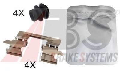 Скобы тормозных колодок A.B.S. 1841Q