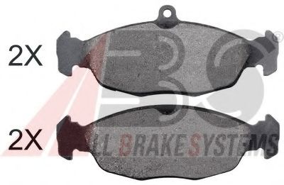 Тормозные колодки A.B.S. 35006